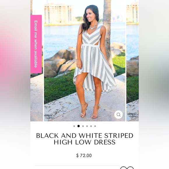 Women’s Size Small High Low Cut Out Vacation Dress Honeymoon White Gray - Picture 4 of 15